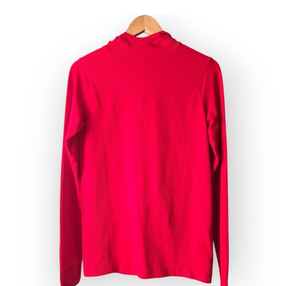 Athleta Bold Red Activewear Top